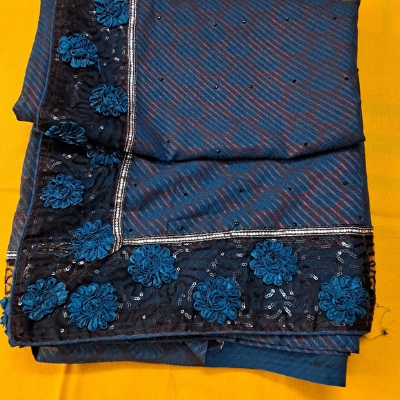 Hand Crafted Dresses & Skirts - Fancy Party Wear Saree